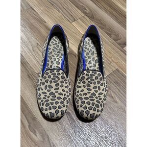 Rothy's The Loafer Women's Size‎ US 9 Round Toe Spotted Leopard Slip On Shoes